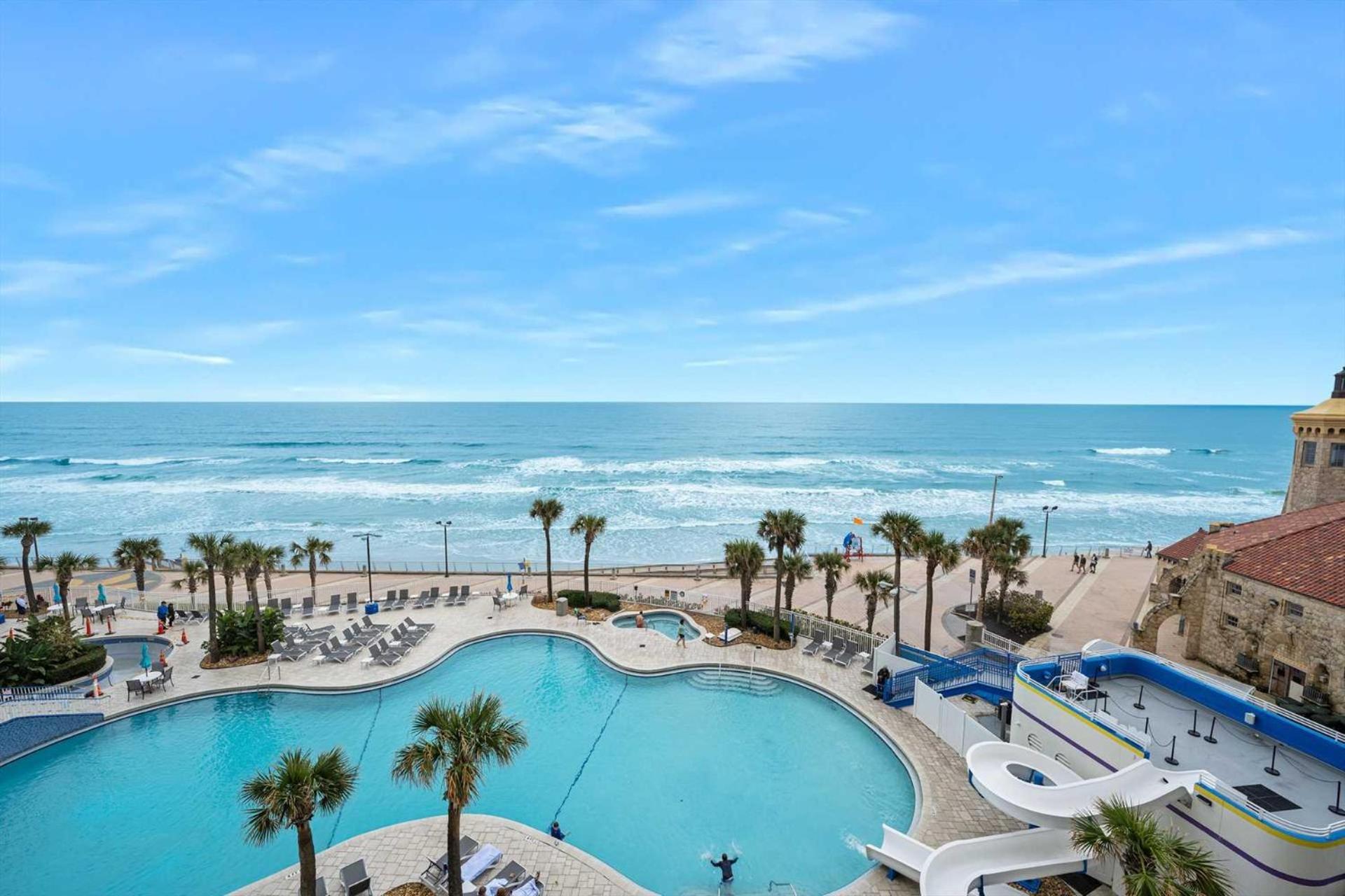 Luxury 6Th Floor 1 Bedroom Condo Direct Oceanfront Wyndham Ocean Walk Resort Daytona Beach | 610 Екстер'єр фото